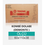 TEKDAL 110 cm Kombi Dolabı ( Demonte )